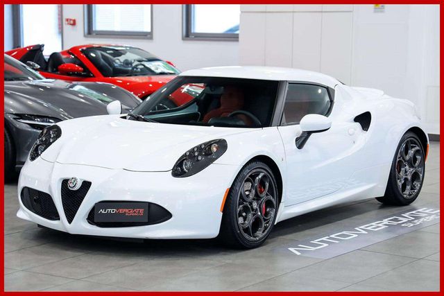 Alfa Romeo 4C 1750 TBi - 1500 KM - SPOILER - BIANCO ALFA