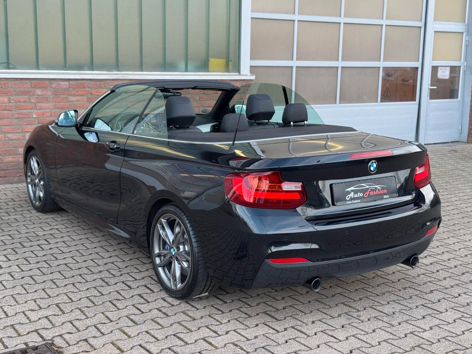 BMW M235i Cabrio 2.HAND 28000KM Scheckheft gepflegt