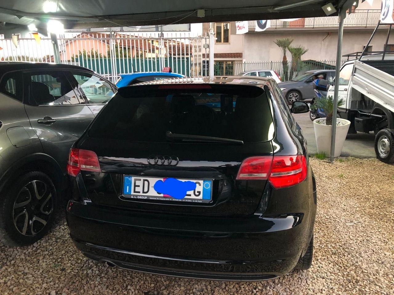 Audi A3 2010 — вигляд ззаду