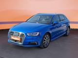Audi A3 Sportback 40 1.4 TFSI e-tron AHK Virtual-Cock - mit Hybrid-Antrieb: Blau, Teilleder