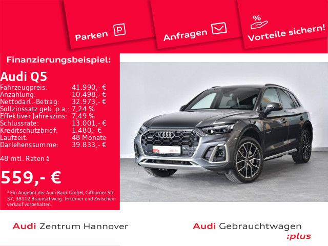 Audi Q5 S line 50 TFSIe quattro Matrix HuD Kamera AHK