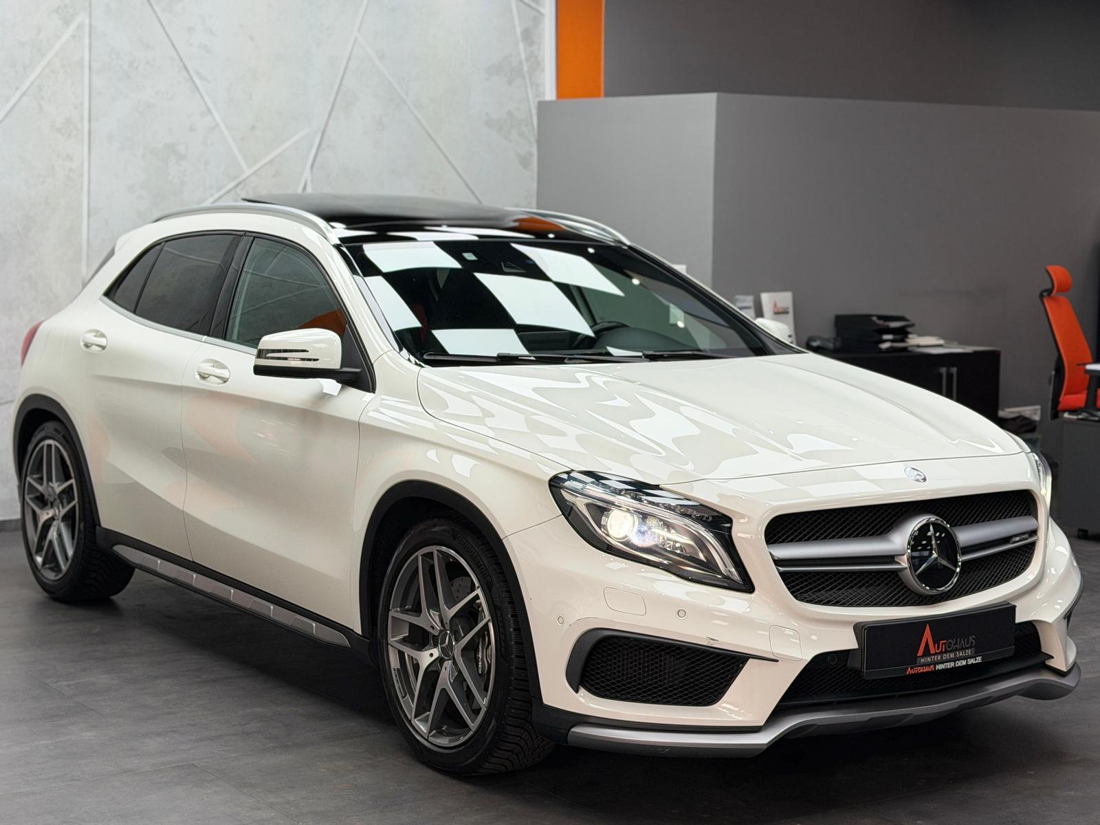 Mercedes-Benz GLA 45 AMG 4Matic |PANO|KAM|BI-XEN|MEM|WHITE|LM