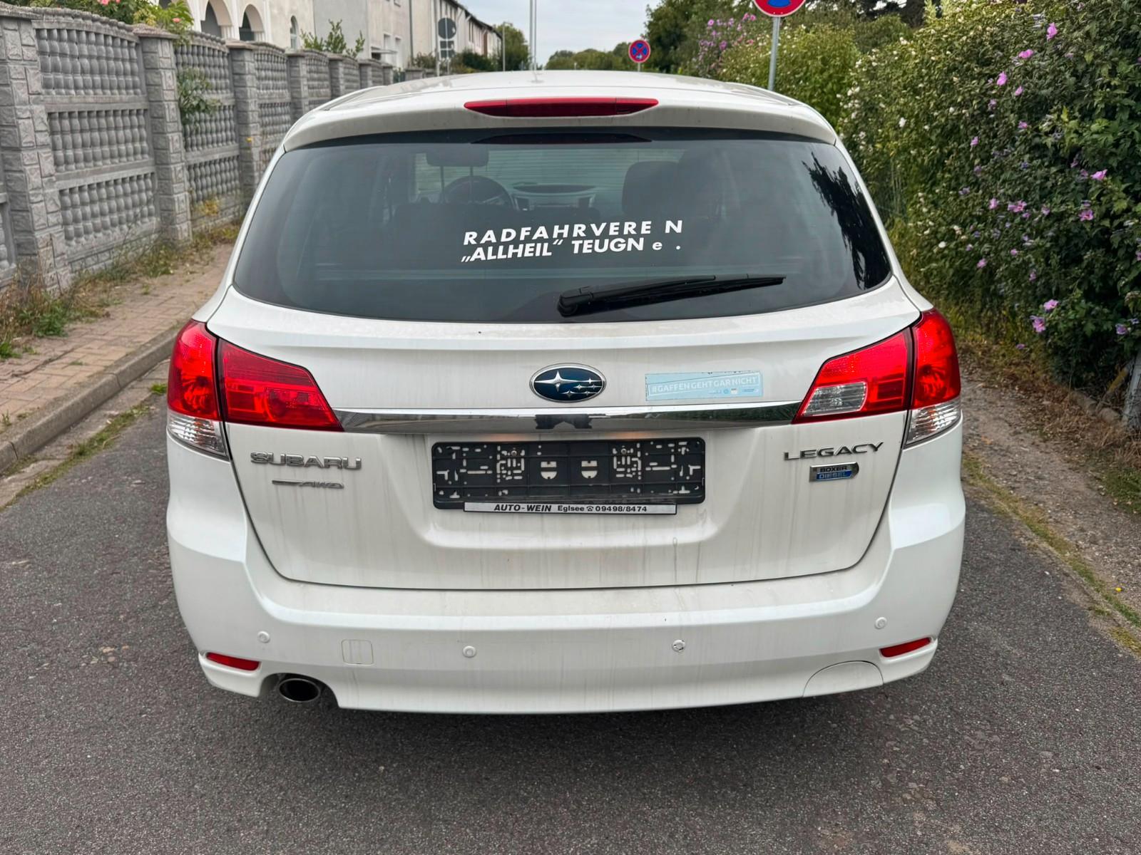Subaru Legacy 2012 — engine 1.998 cm³, 150 HP (110kW)