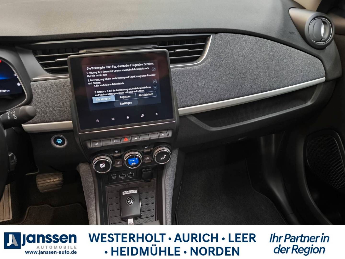 Fahrzeugabbildung Renault ZOE E-Tech 100% el. EXPERIENCE (Selection) R135