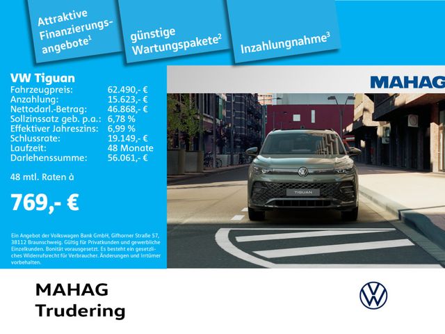 Volkswagen Tiguan R-Line 2.0 TDI 4Mot. NaviProMax|STH|KeyLe