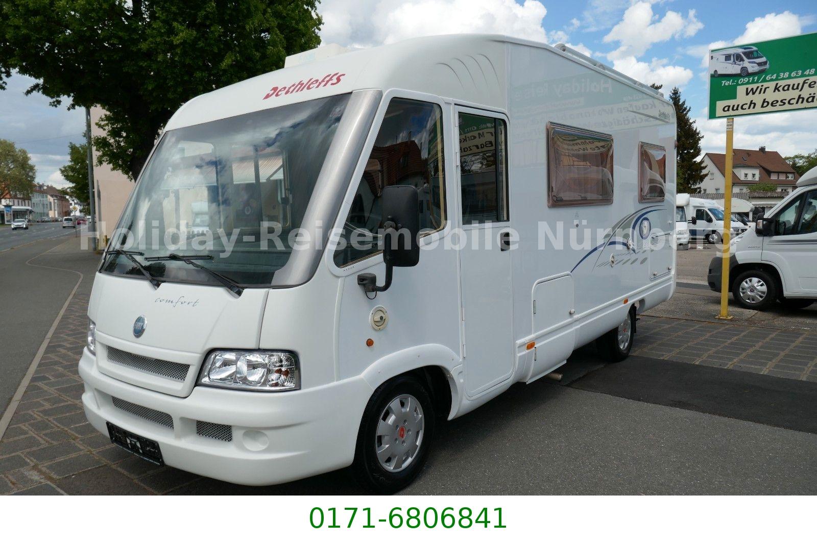 Dethleffs 5841/Klima/Aut.Satanlage/Festbett/AHK