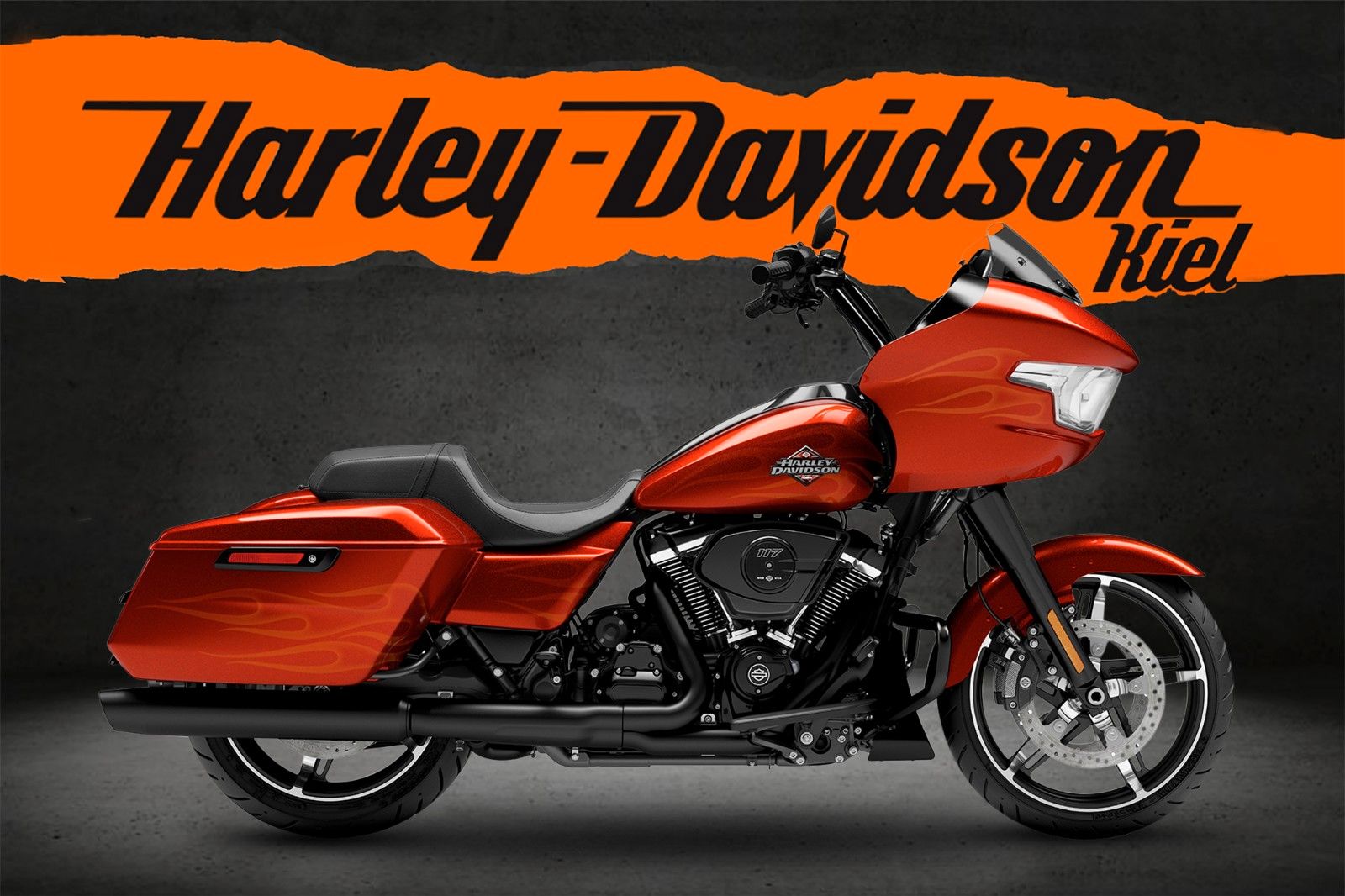 Fahrzeugabbildung Harley-Davidson ROAD GLIDE FLTRX 117ci MY25 - Kurzfristig ver.