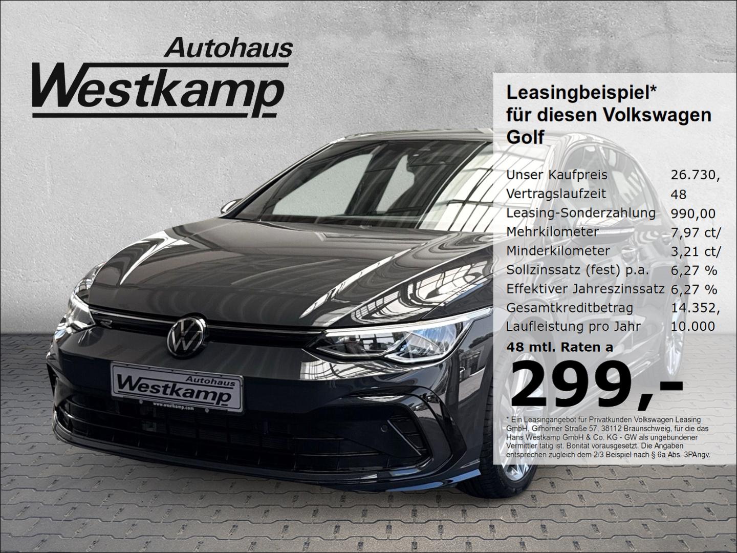 Volkswagen Golf R-Line 1,5 eTSI DSG Kamera Klimaaut.