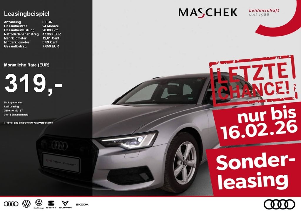 A6 Avant advanced 45 TFSI AHK Black Memory Matri