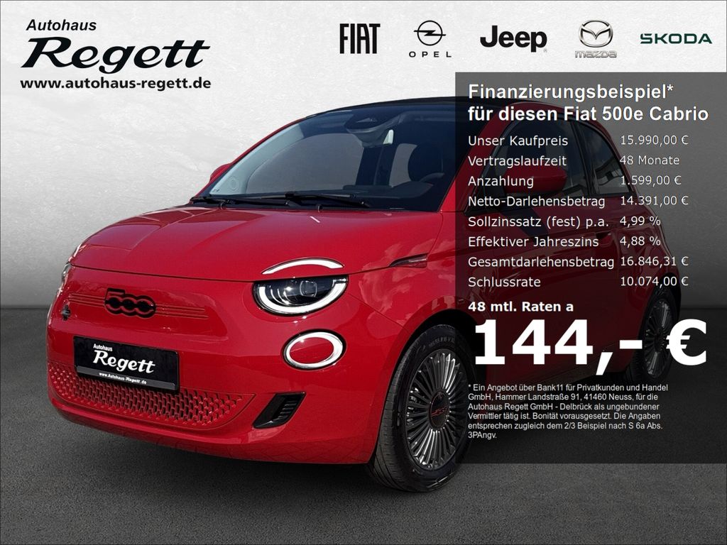 Image of Fiat 500e