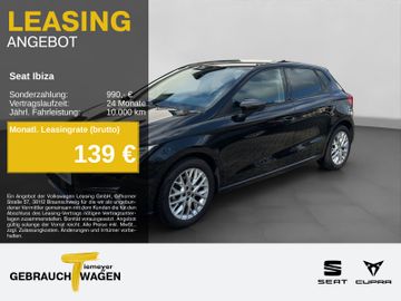 Seat Leasingangebot: Seat Ibiza 1.0 TSI DSG FR LED NAVI KAMERA ACC