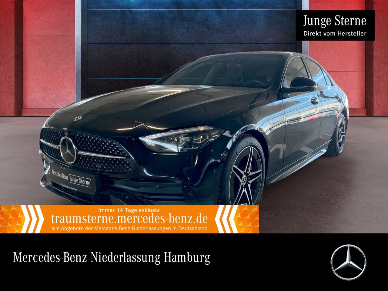 MERCEDES-BENZ C 300 AMG/Night/Sthzg/Distr/360°/NavPrem/Sound