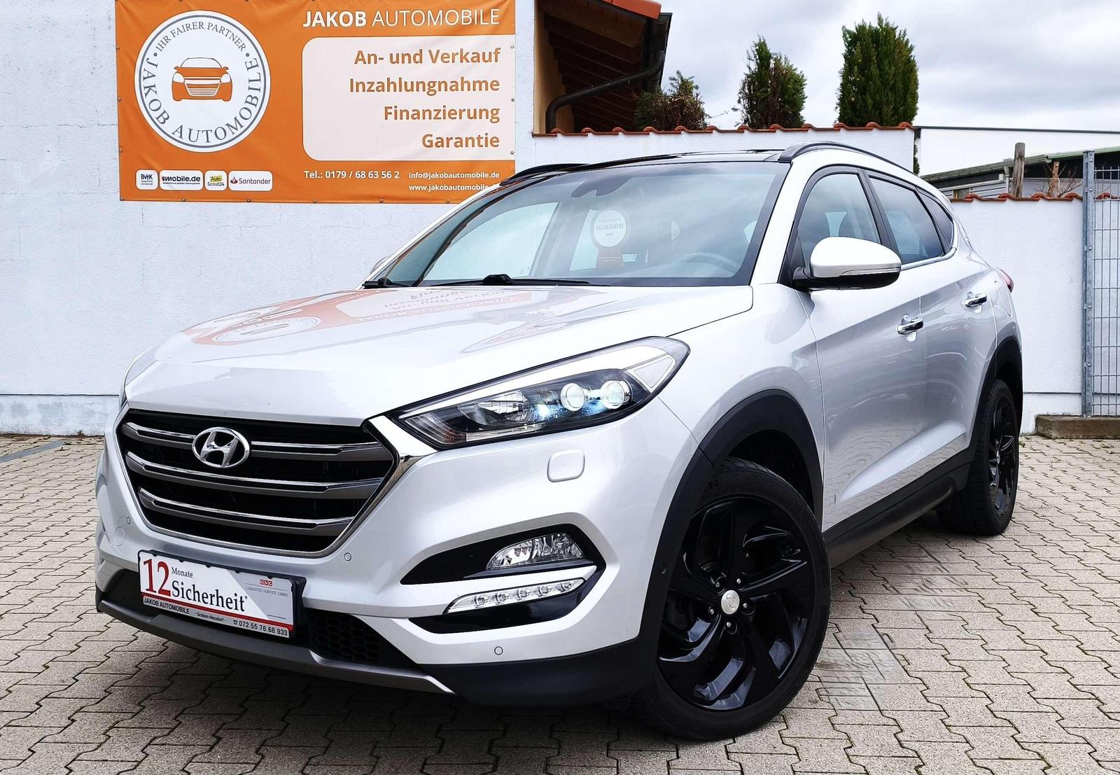 Hyundai TUCSON TÜV Neu Panorama Navi Allrad Kamer LRH SH