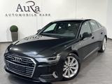 Audi A6 40 TDI Qu S-Line NAV+LED+PANO+AHK+VCOCK+19ZO - mit Diesel-Antrieb: Grau, Teilleder, Panorama-Dach, Limousine