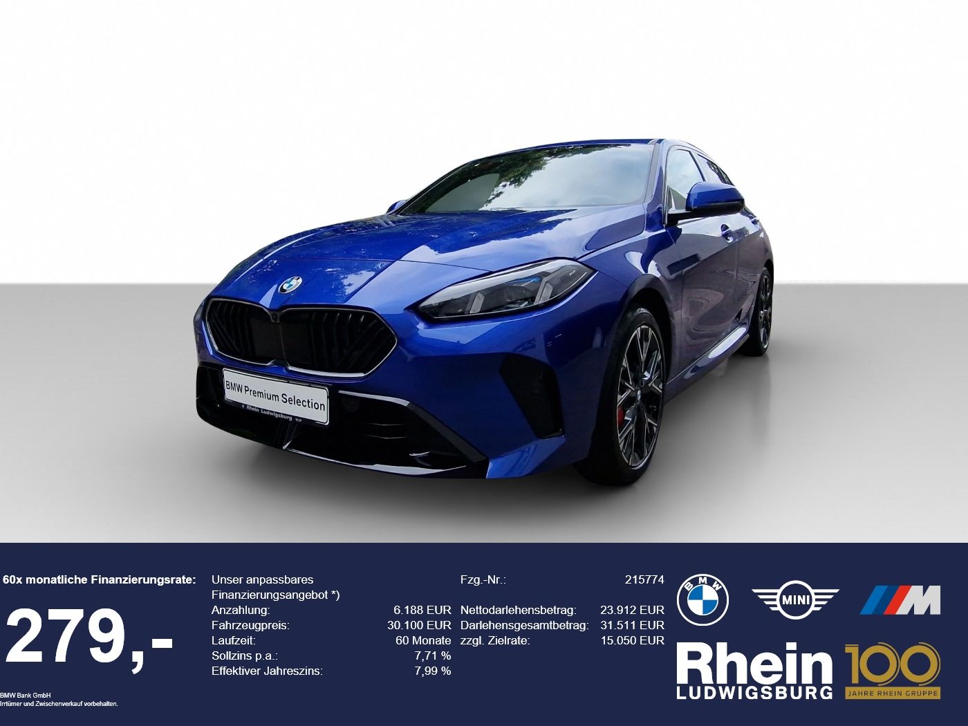 BMW 120 Limousine M Sport DriveAs HeadUp LED Hifi