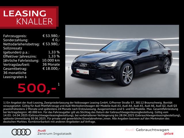 Audi A6 Limousine 45 TFSI qu MATRIX ACC HuD Advanced