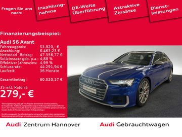 Audi Leasingangebot: Audi S6 Avant 55 TDI quattro HD Matrix Pano Kamera AH