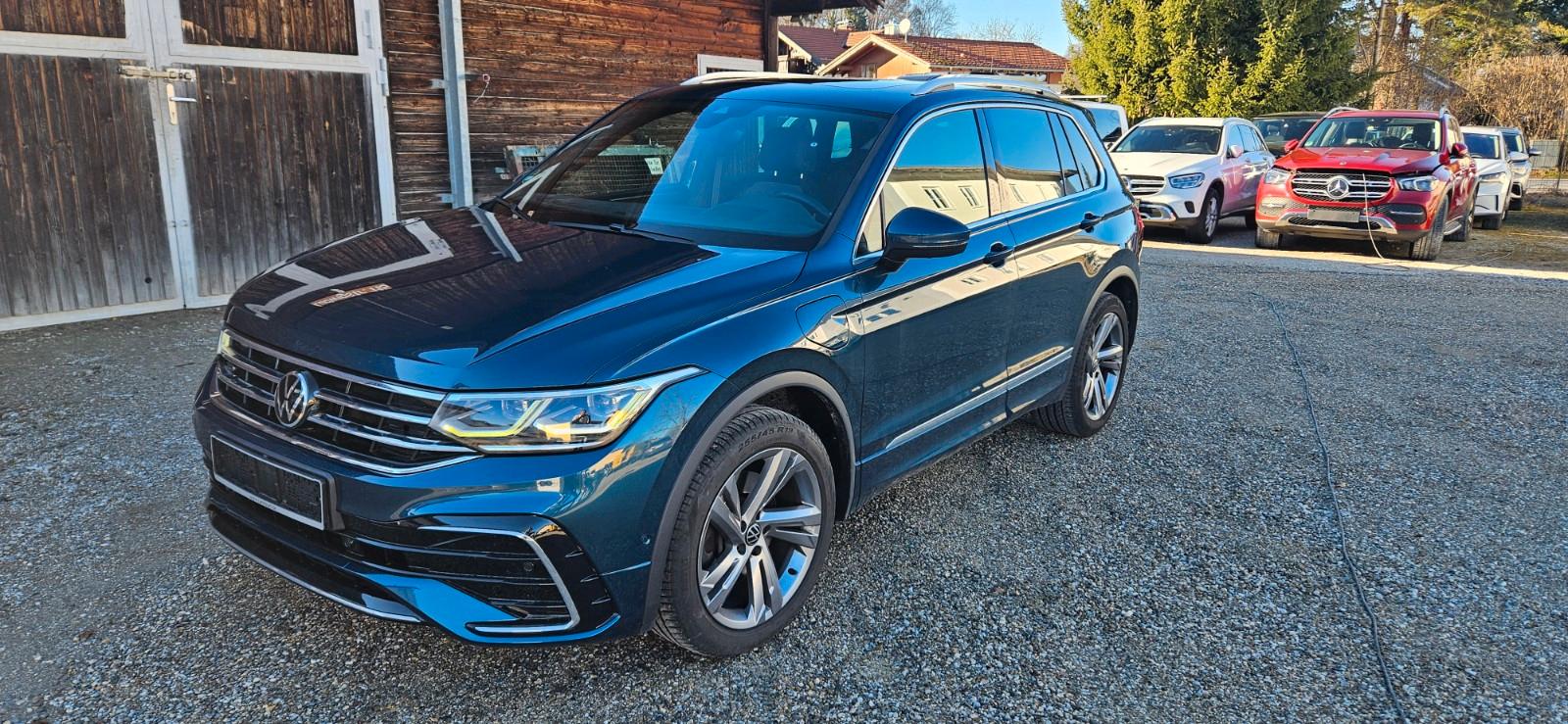 Volkswagen Tiguan R-Line eHybrid Pano,AHK,Headup,19Zoll!