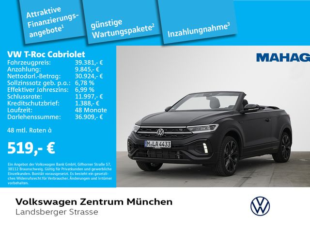 Volkswagen T-Roc Cabriolet 1.5 TSI R-Line Edition Black AHK