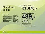 Volkswagen T6 Multivan 2.0 TDI Trendline 7-Sitzer. 18 Zoll - gebrauchte VW T6 Multivan aus dem Jahr 2017