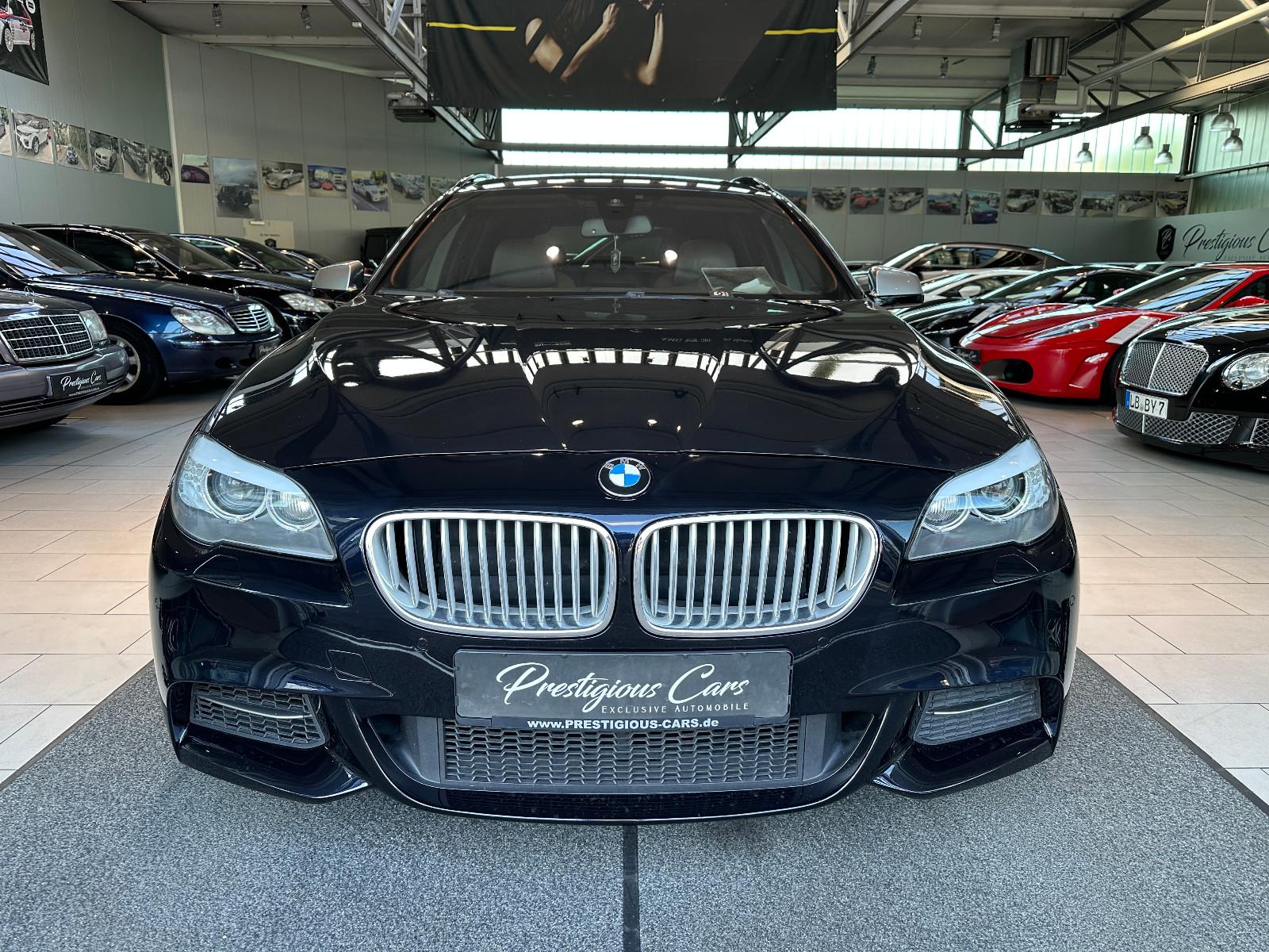 BMW M550d xDrive Leder Braun Pano HuD Spur Fond Ent.