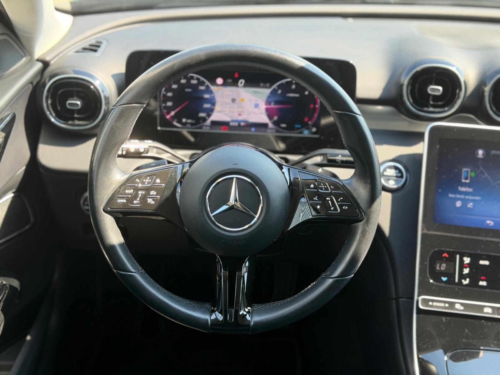 Mercedes-Benz C-Class d T 9G-Tronic Distronic Kamera Spur Tot-Ass, миниатюра 14