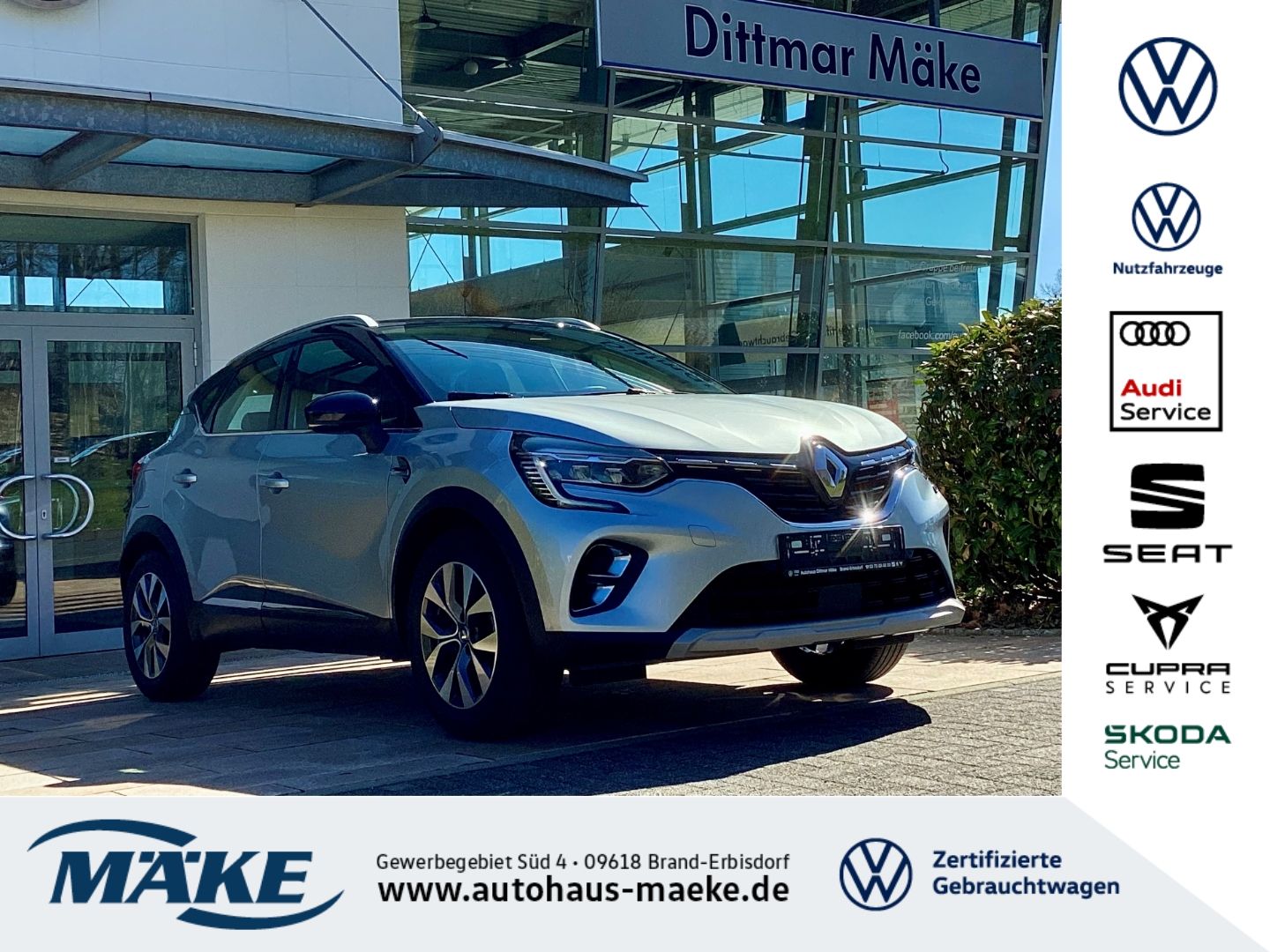 Captur 1.3 TCe 155 Intens Autom. LED RFK PDC GRA