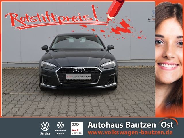 Audi A5 Sportback 40 TFSI S-tronic Advanced AHK/MATRI