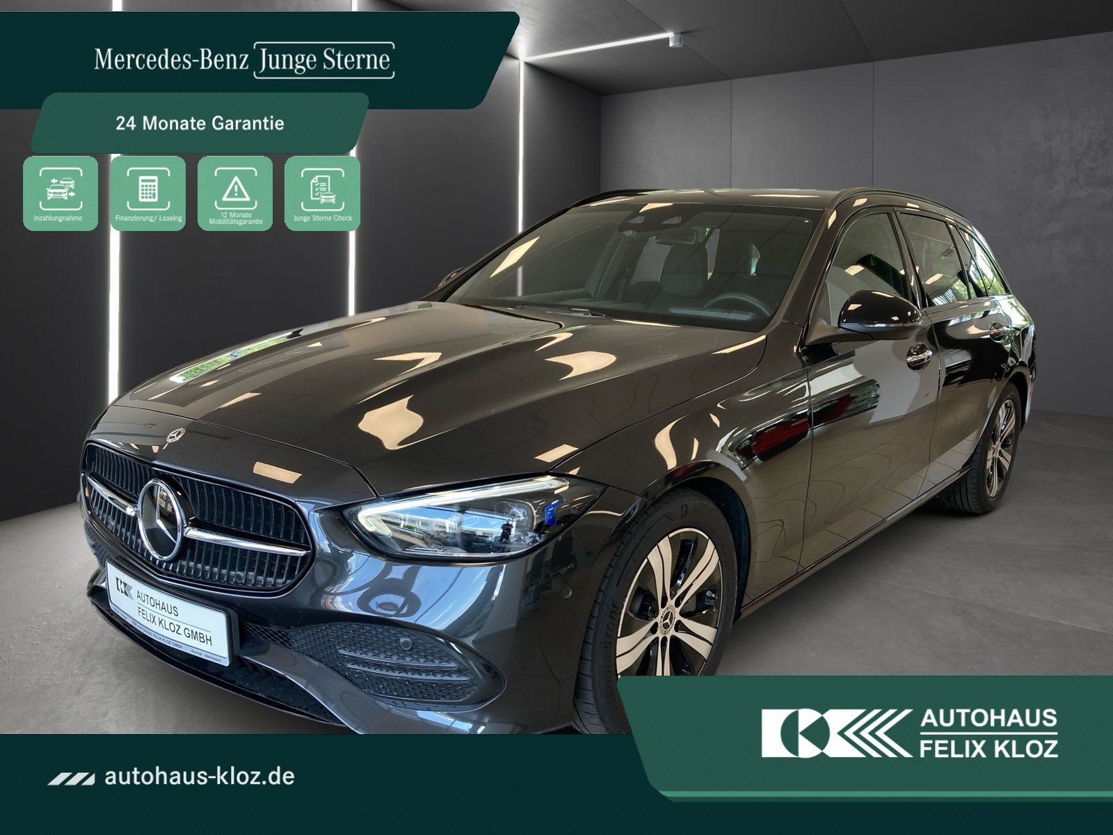 Fahrzeugabbildung Mercedes-Benz C 300 4M T Avantgarde*Distronic*Totwinkel*Night*