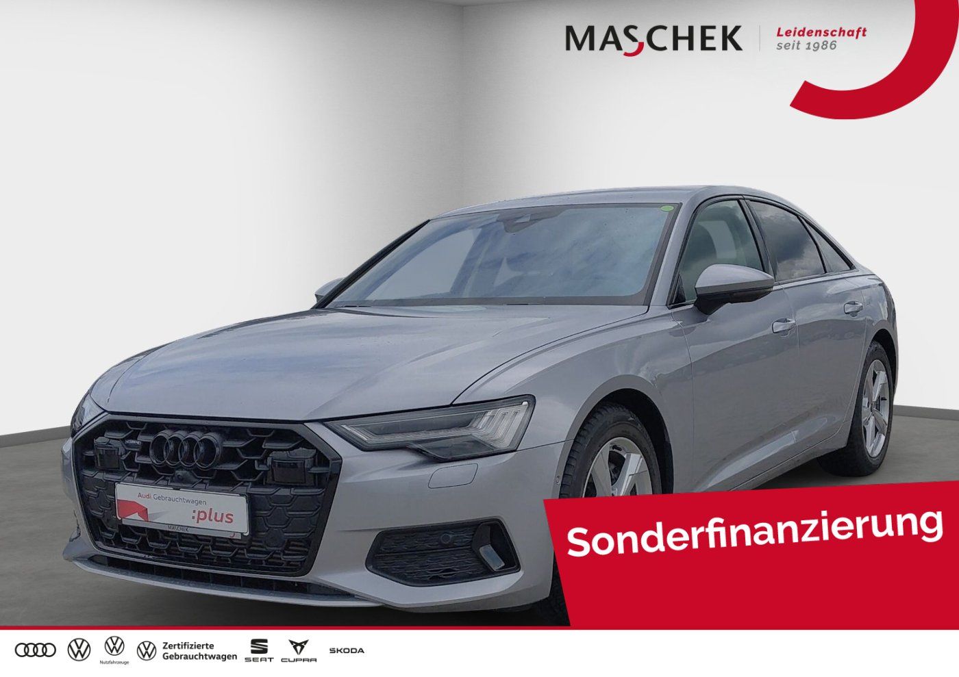 Audi A6 Limousine 45 TFSI quatt Allradlenk HUD foto 1