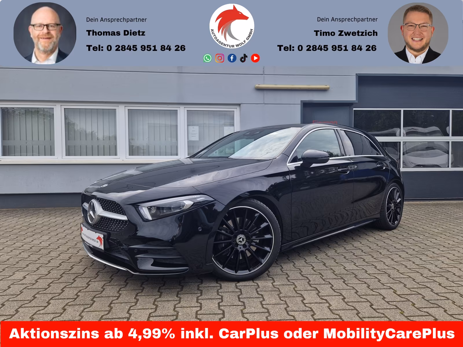 Mercedes-Benz A 220 AMG Line *R-Kamera*Standheizung