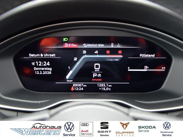 Fahrzeugabbildung Audi A4 Lim. advanced 40 TDI 150kW qu. S tr. Navi LED