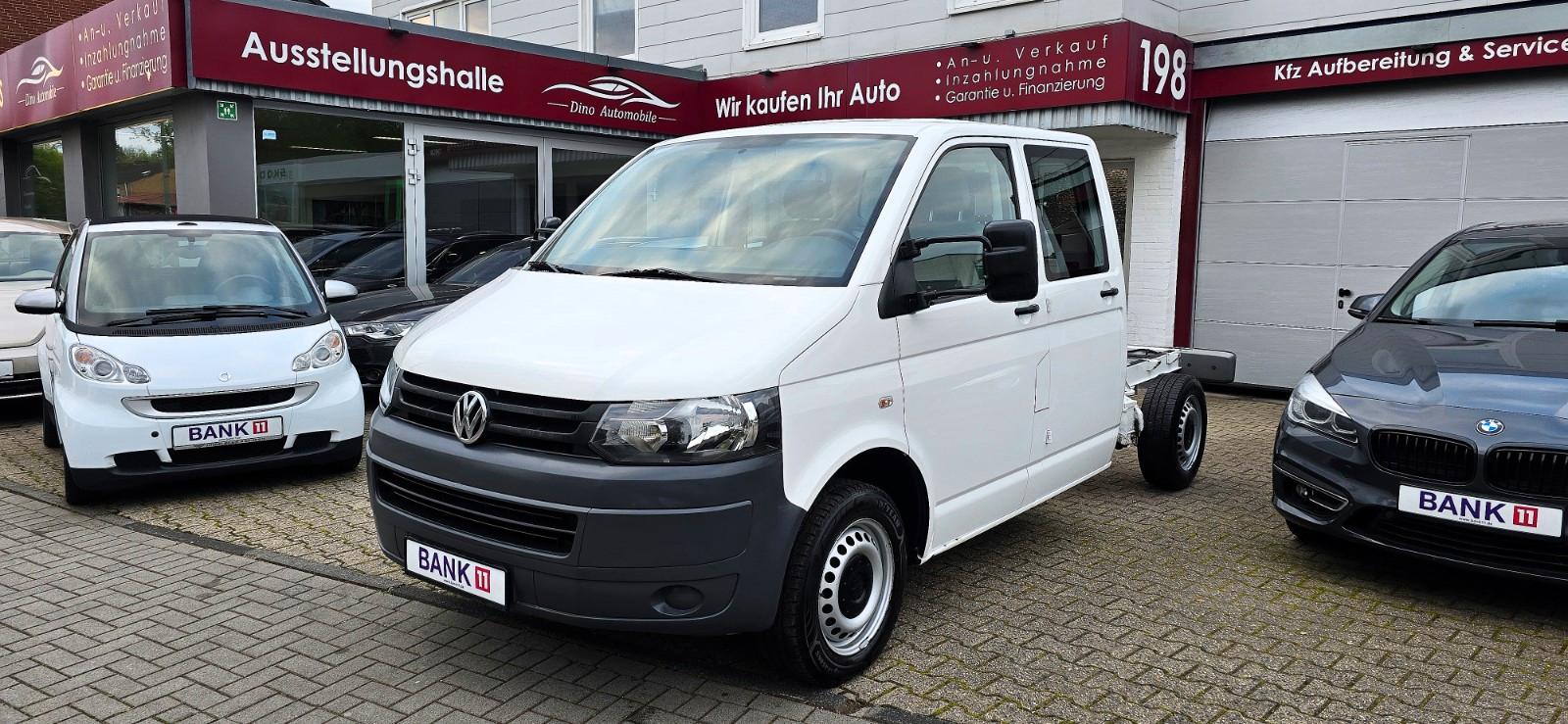 Volkswagen T5 2.0 i Pritsche Doppelkabine 1 Hand TÜV neu