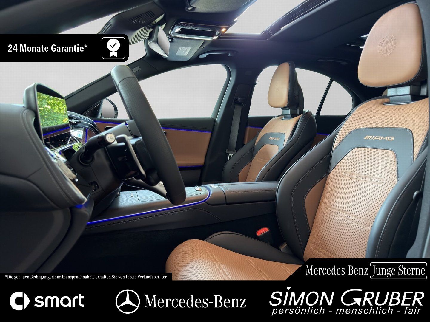 Fahrzeugabbildung Mercedes-Benz E 53 Hybrid 4M+AMG Pano Superscreen Nappa AHK