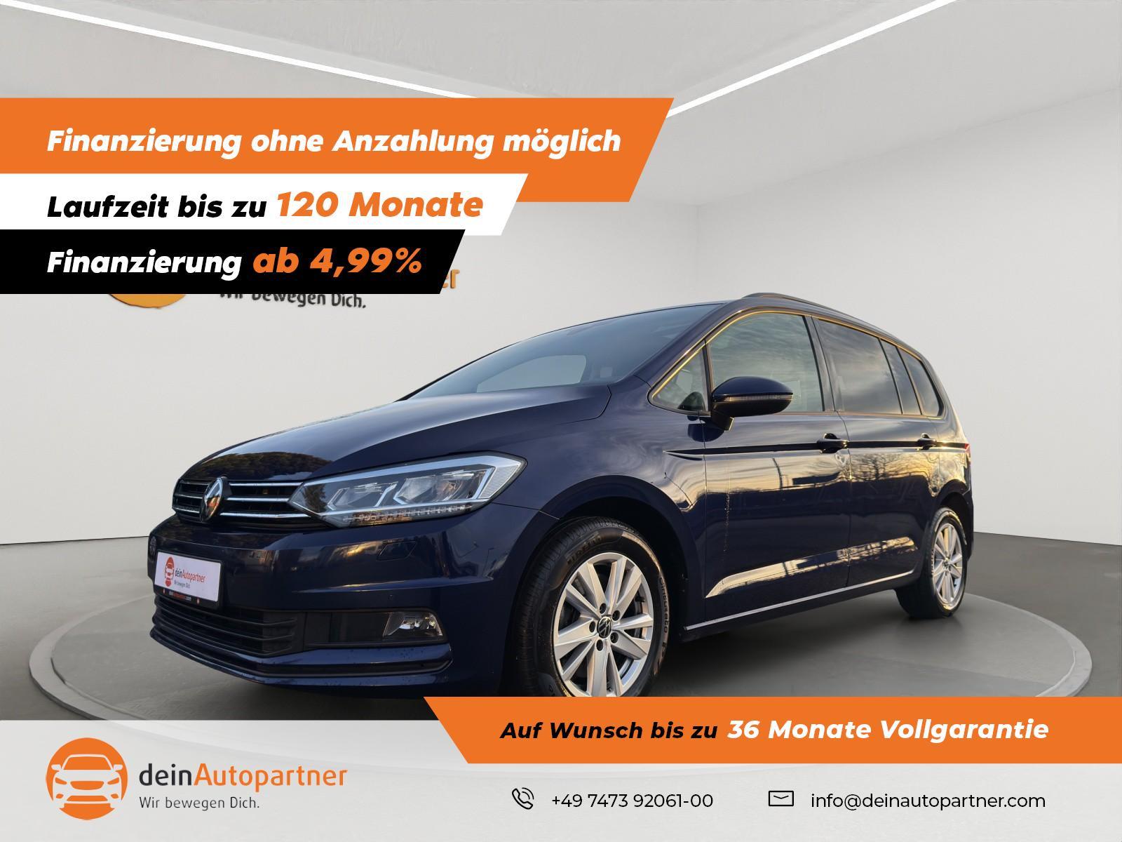 Volkswagen Touran Comfortline LED AHK STH Pano. Dach
