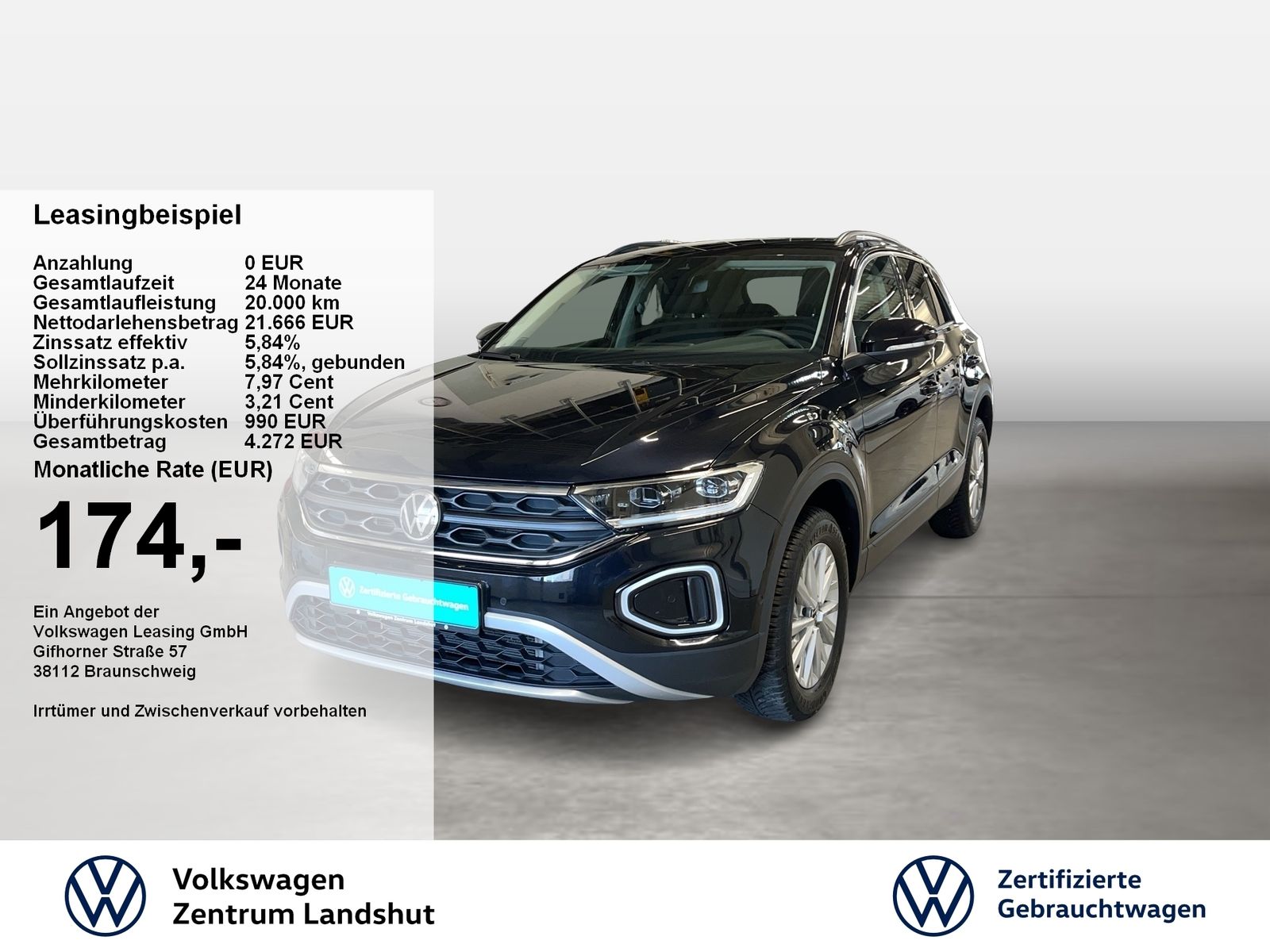 Volkswagen T-Roc Life 1.0 TSI 2xKlima Navi Sitzheizung