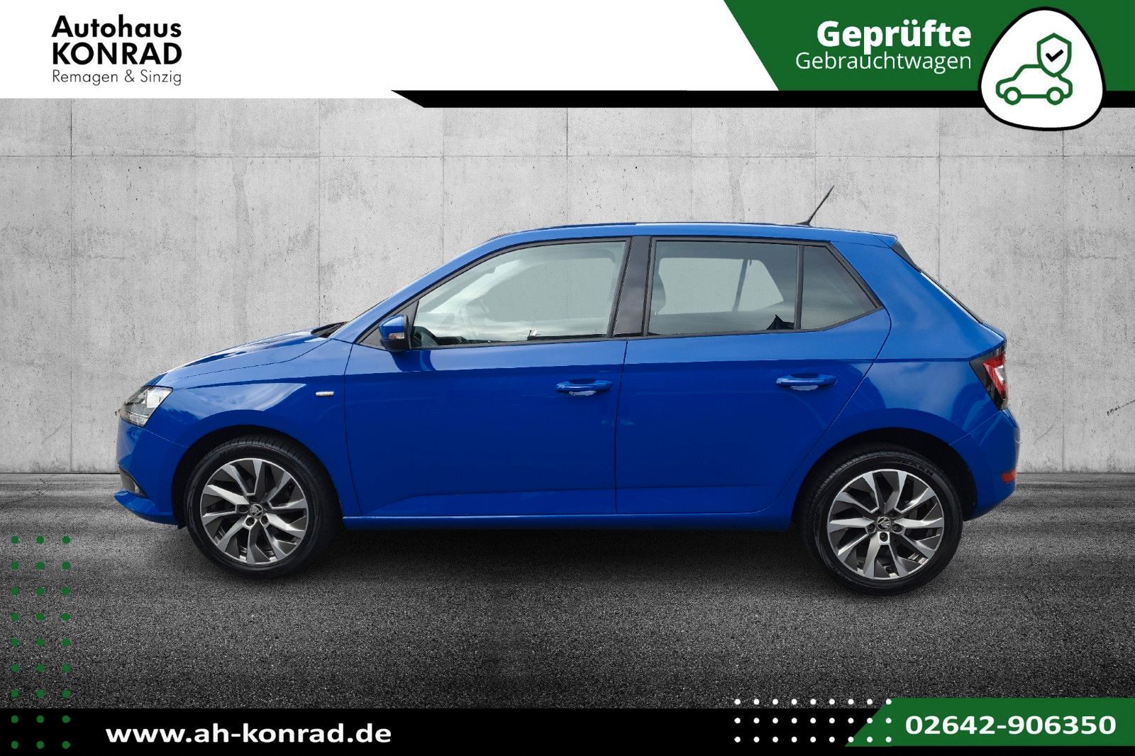 Fahrzeugabbildung SKODA Fabia1.0AmbitionClever*GRA*SMART LINK*SITZHEI.*