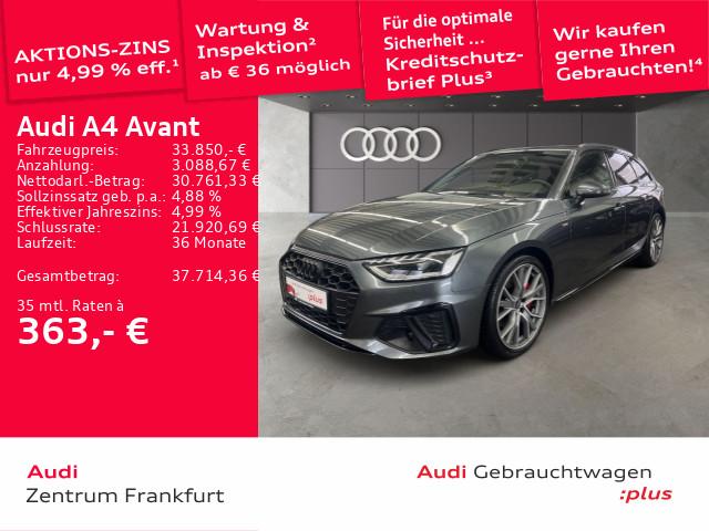 Audi A4 Avant 40 TFSI S tronic S line LED Navi Panora