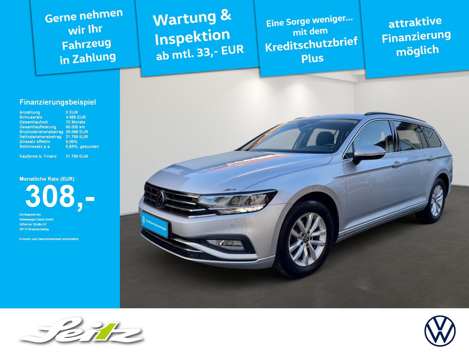 Volkswagen Passat Variant 2.0 TDI Business *LED*KAMERA*NAVI