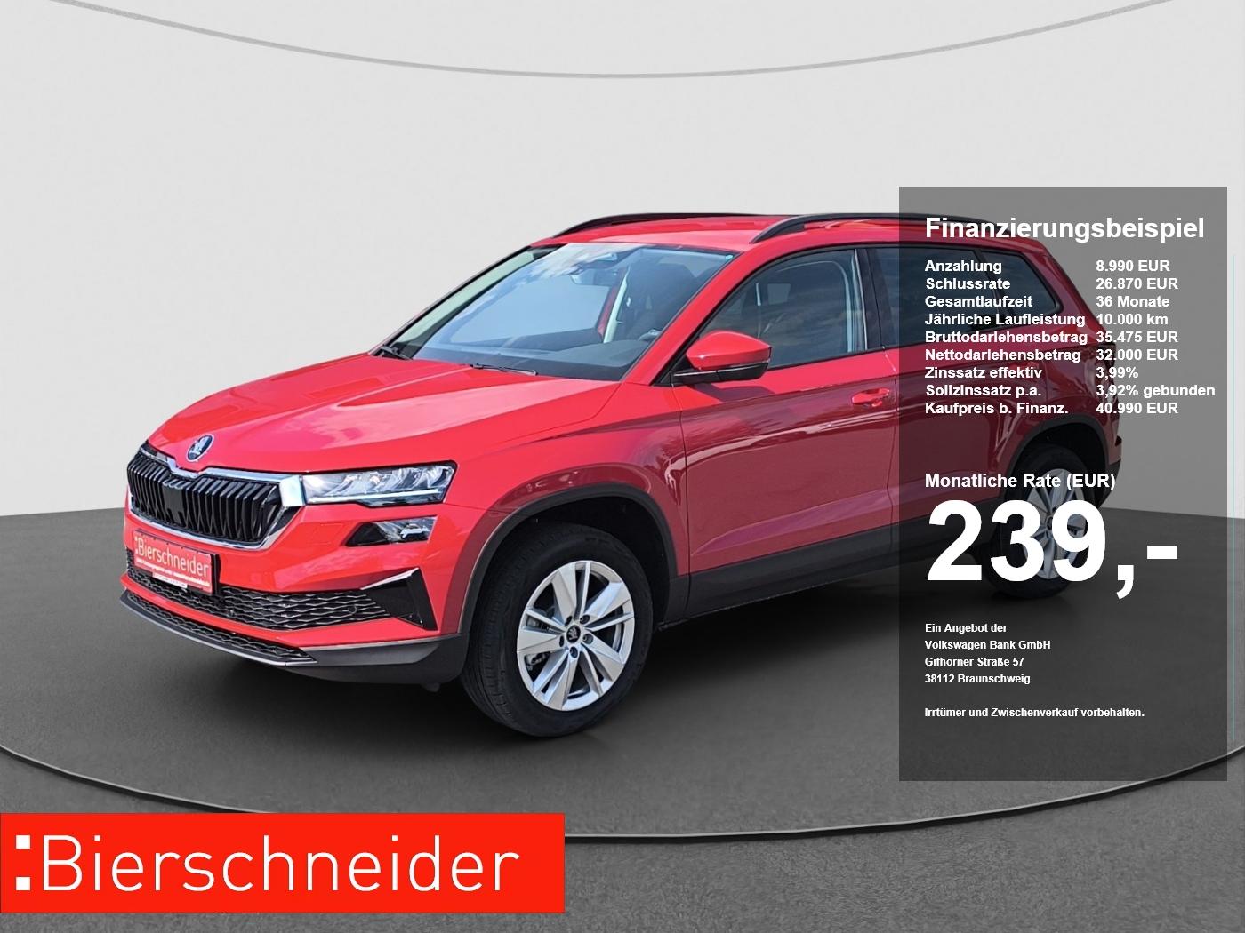 Skoda Karoq 2.0 TDI DSG Selection AHK NAV RFK ACC PDC