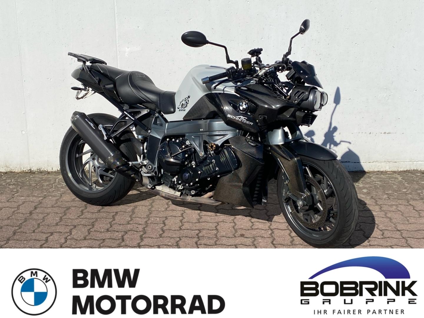 BMW K 1300 R Carbonteile, AC Schnitzer Sportauspuff 