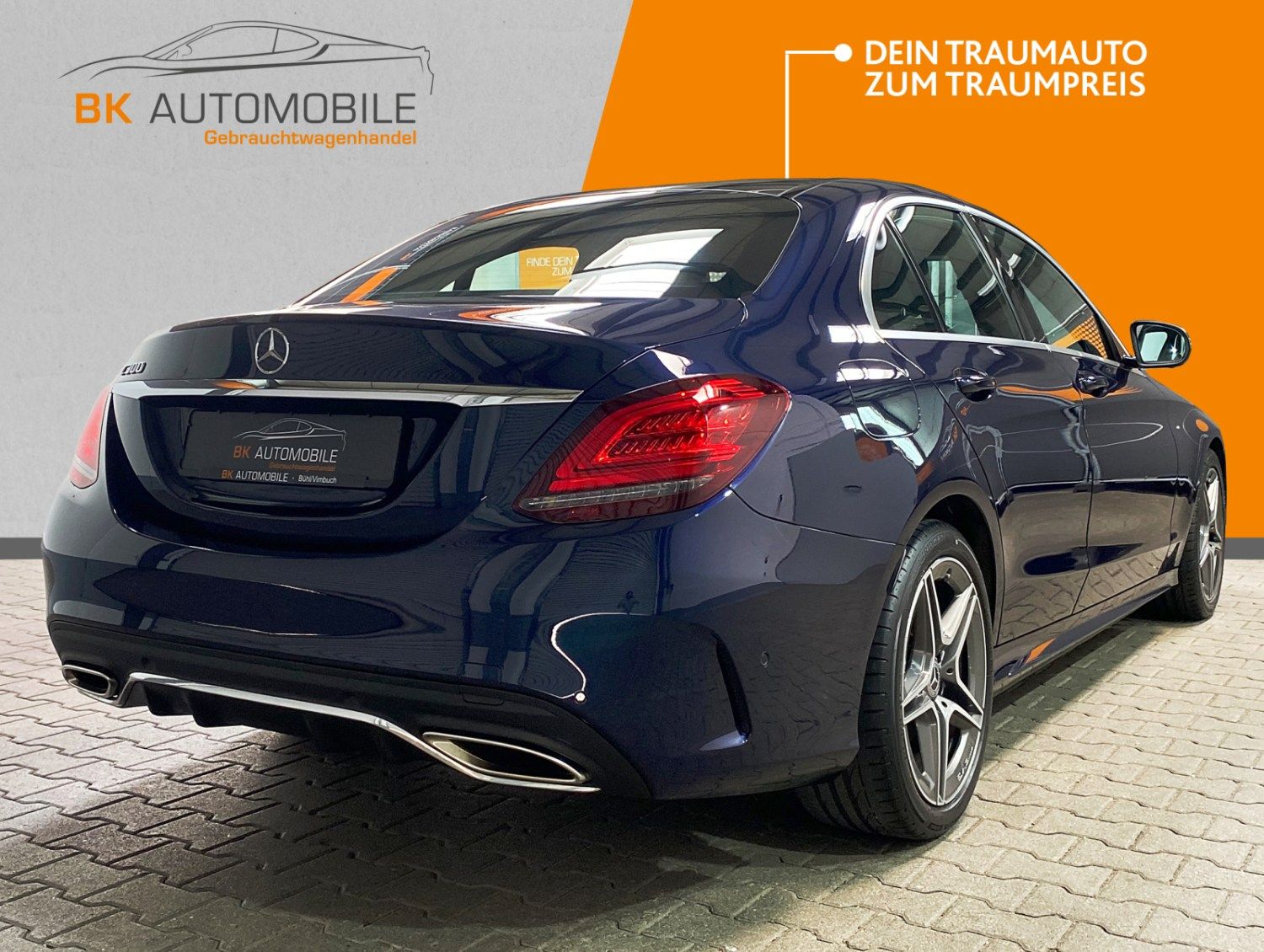 Fahrzeugabbildung Mercedes-Benz C 300 Lim. AMG#LED#ACC#Pano#360°#Alcantara#Ambie