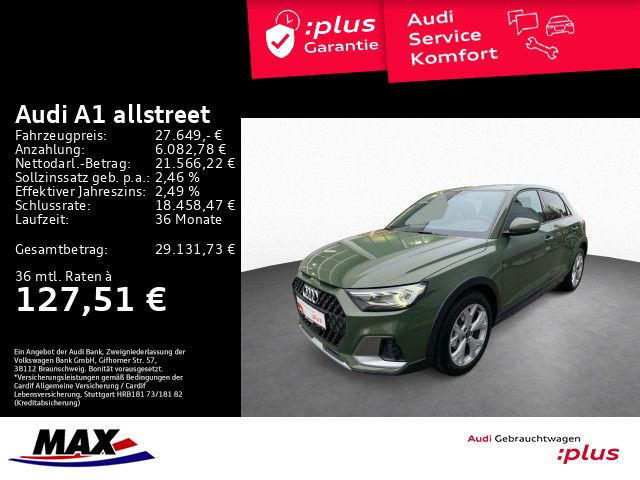 A1 allstreet 30 TFSI S TRONIC S LINE+NAV+PDC+ALU
