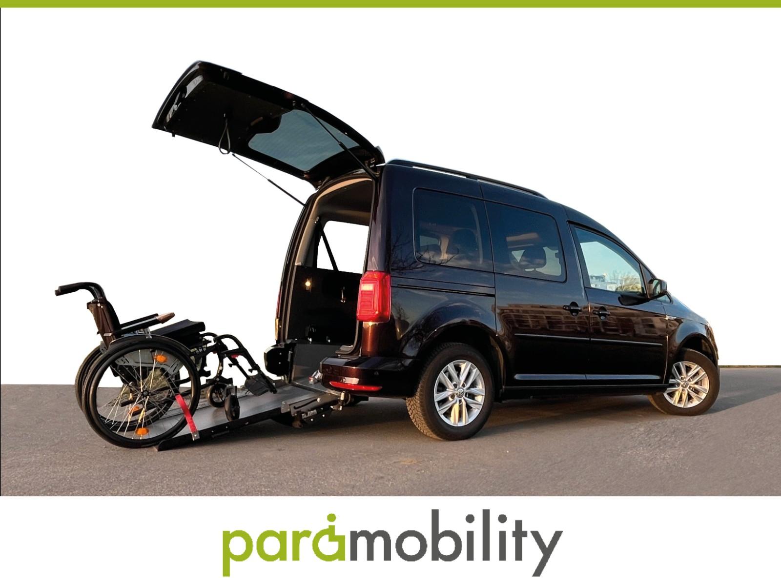 Volkswagen Caddy Comfortline Rollstuhlrampe ACC Standhzg.