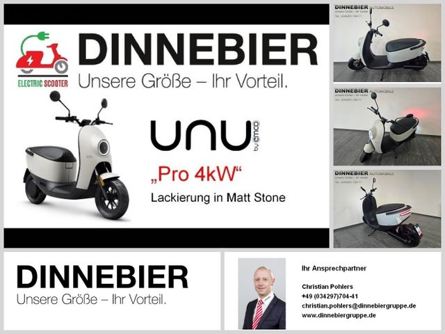 Otros UNU Pro 4kW E-Roller Automatik *dt. Modell*