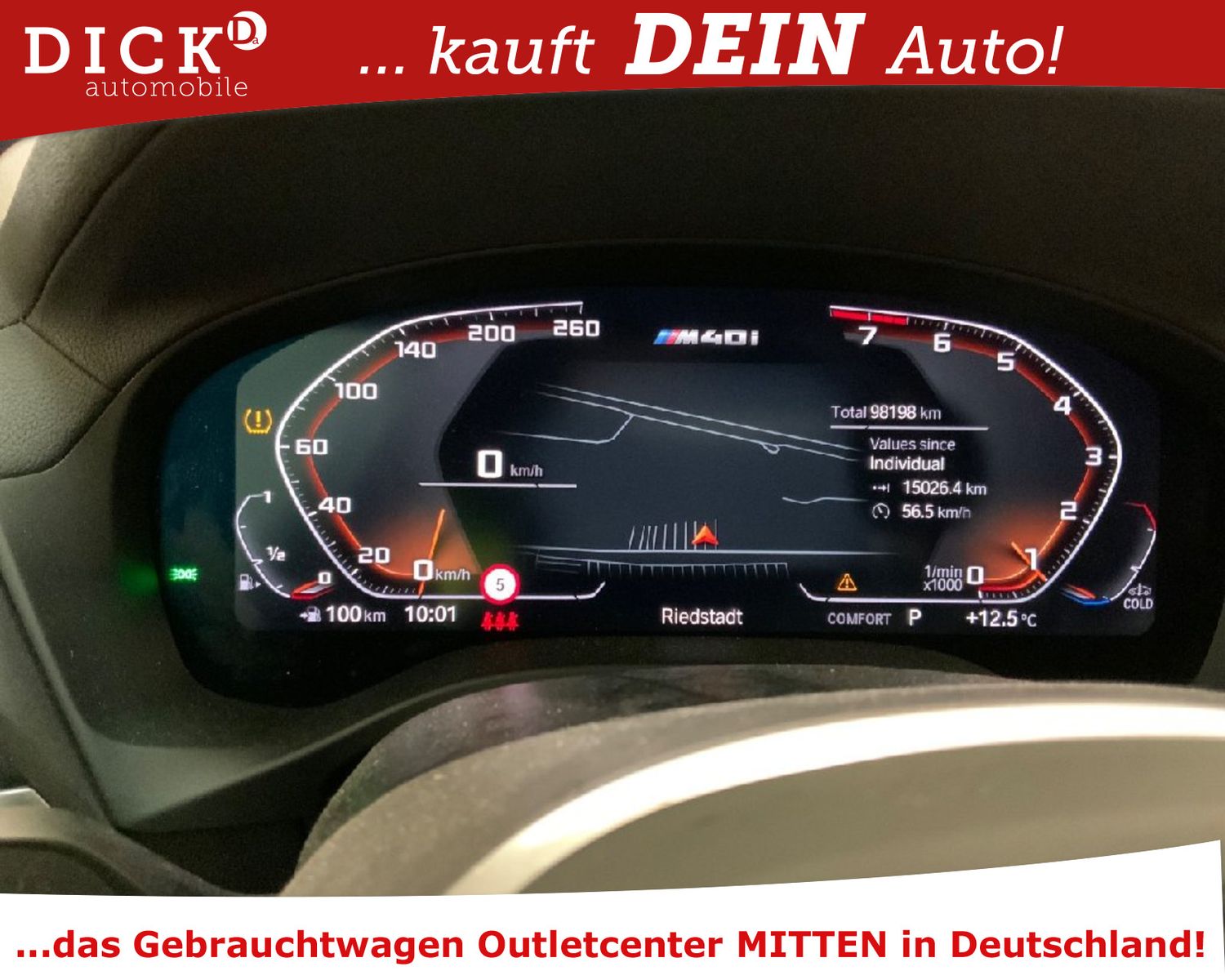 Fahrzeugabbildung BMW X3 M40i LED/ACC/HUD/H&K/VIRTU/LEDER/AHK/21"LM