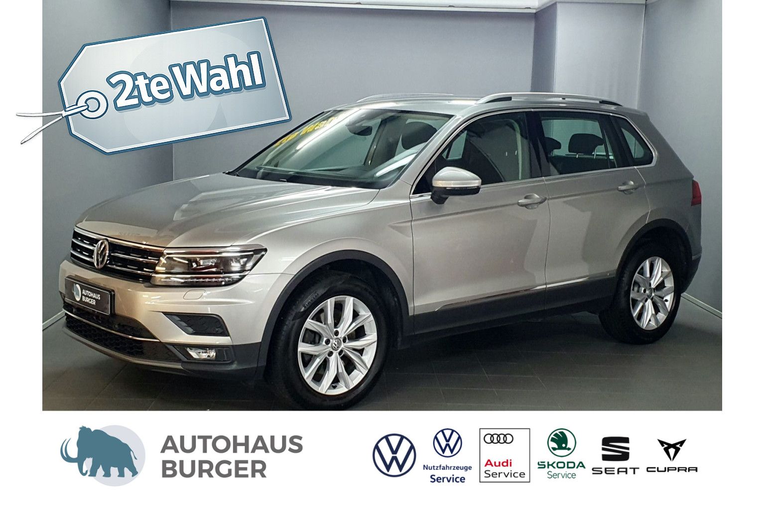 Volkswagen Tiguan 2.0TDI DSG 4mot Highline 2te Wahl AHK ACC foto 1