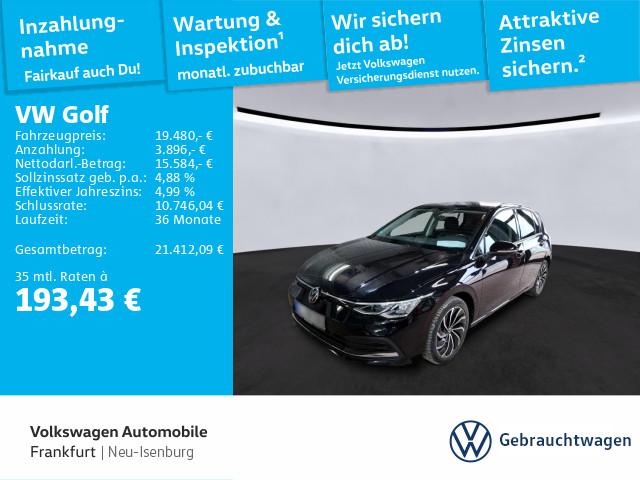 Volkswagen Golf VIII 1.5 eTSI DSG Active NAVI LED