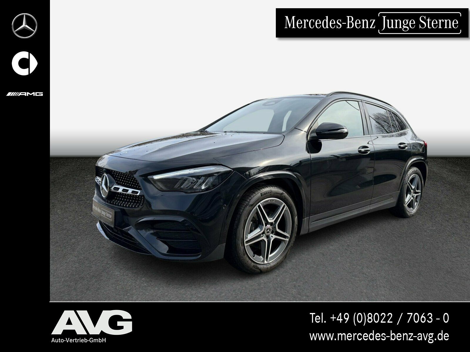 MERCEDES-BENZ GLA 220 4M AMG-Adv.+ AHK Night Distr LED
