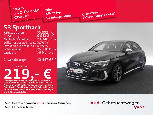 AUDI S3 Sportback TFSI S tronic Navi+/Virtual